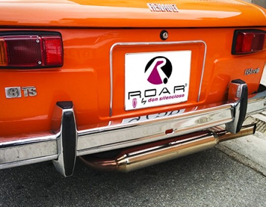 RENAULT 8 Fächerkrümmer und Sportasupuff